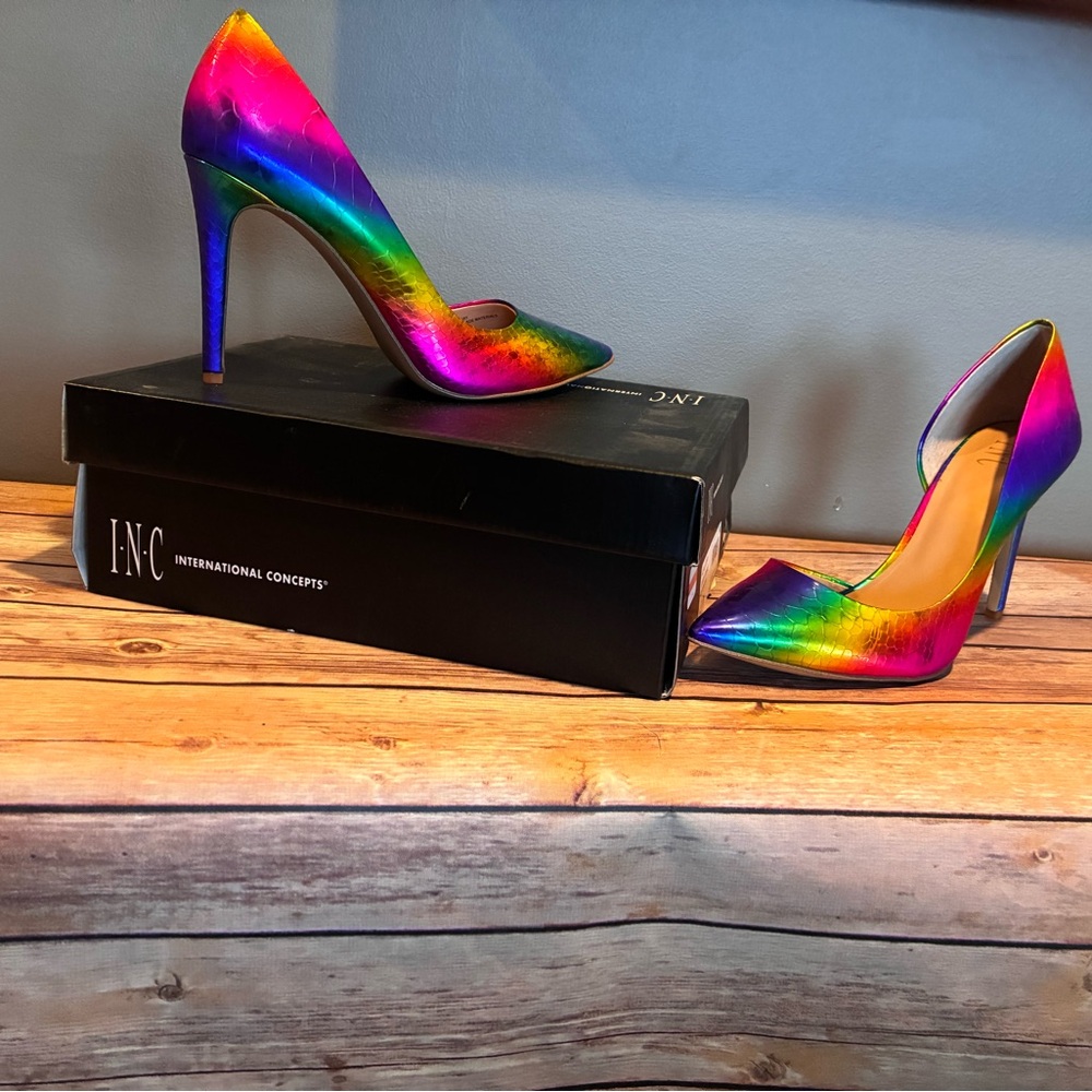 INC International Concepts Women's Multicolor Heels